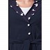 Designer Coat abaya with printed Contrast- Navy Blue Designer Coat abaya with printed Contrast- Navy Blue